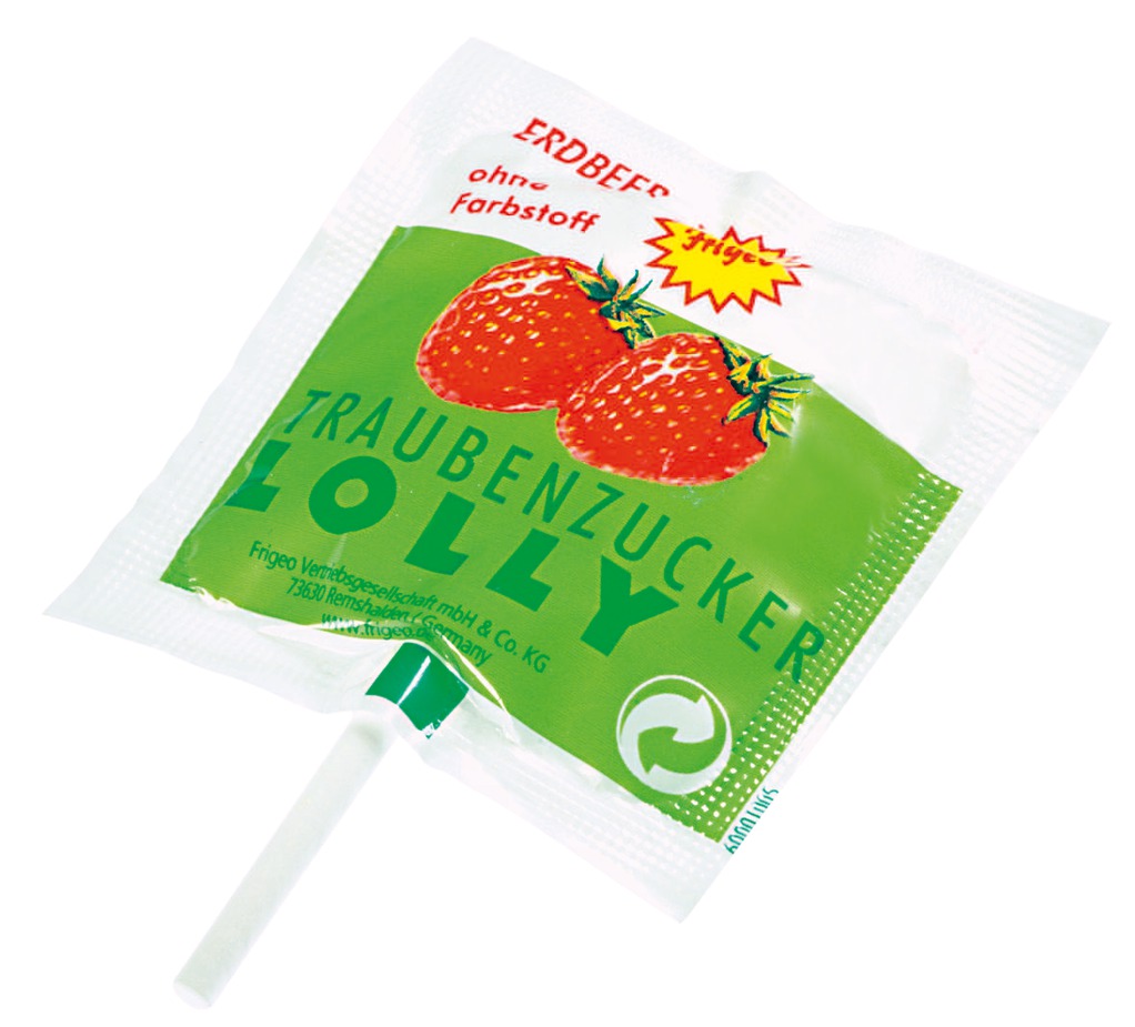 Traubenzucker Lolly Traubenzucker Lolly